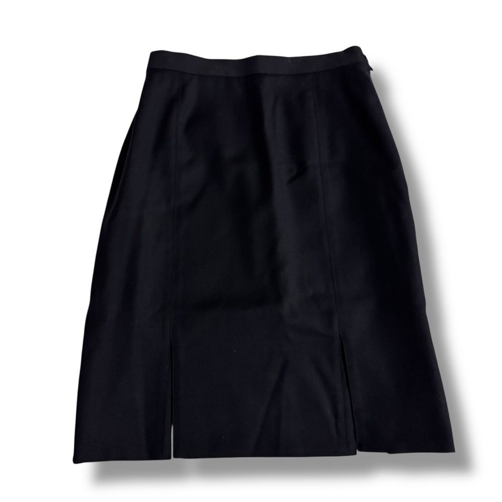 Escada Margaretha Ley Vintage Designer Capsul Wool Skirt Size EU 36 US 4